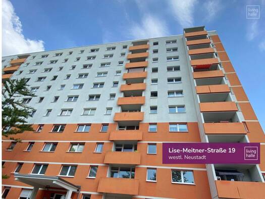 Wohnung zur Miete 525 € 4 Zimmer 70 m² 10. Geschoss Lise-Meitner-Straße 19 Nördliche Neustadt Halle (Saale) 06122