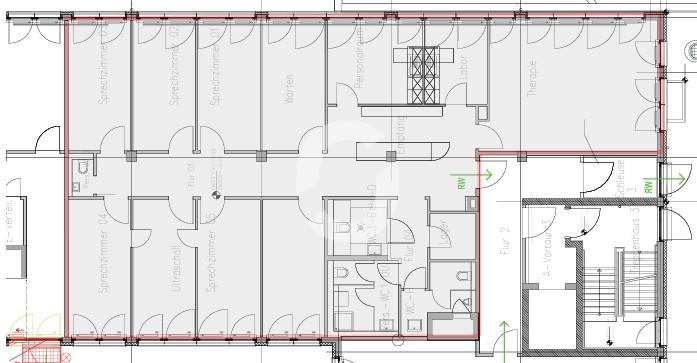 Büro-/Praxisfläche zur Miete provisionsfrei 13 € 1.882 m²<br/>Bürofläche ab 303 m²<br/>Teilbarkeit Ludwigsburg - West Ludwigsburg 71636