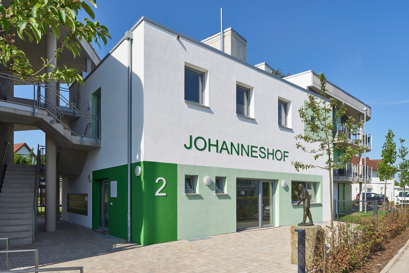 Wohnung zur Miete 990 € 1 Zimmer 40 m²<br/>Wohnfläche EG<br/>Geschoss Johannesweg 2 Leopoldshöhe Leopoldshöhe 33818