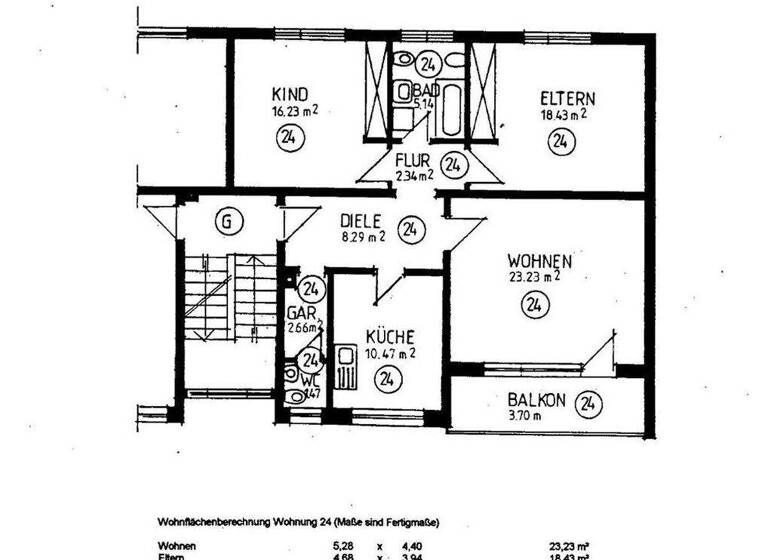 Wohnung zum Kauf als Kapitalanlage geeignet 275.000 € 3 Zimmer 92 m² Oos Baden-Baden 76532