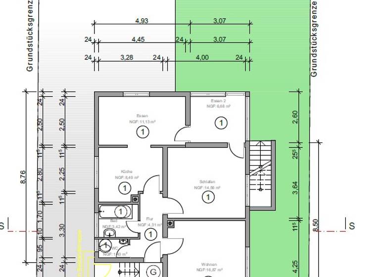 Wohnung zum Kauf 190.000 € 3 Zimmer 66,9 m² Siedlungstraße 22 Niefern Niefern-Öschelbronn 75223