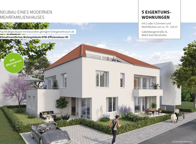 Penthouse zum Kauf - Erstbezug provisionsfrei 740.000 € 2 Zimmer 119,3 m² 2. Geschoss Bad Wörishofen Bad Wörishofen 86825