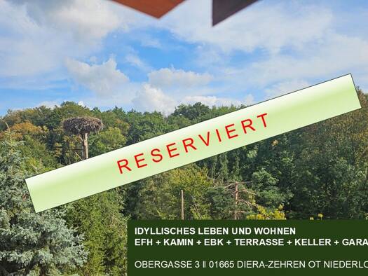 Einfamilienhaus zum Kauf 370.000 € 5 Zimmer 130 m² 1.117 m² Grundstück frei ab sofort Niederlommatzsch Diera-Zehren 01665