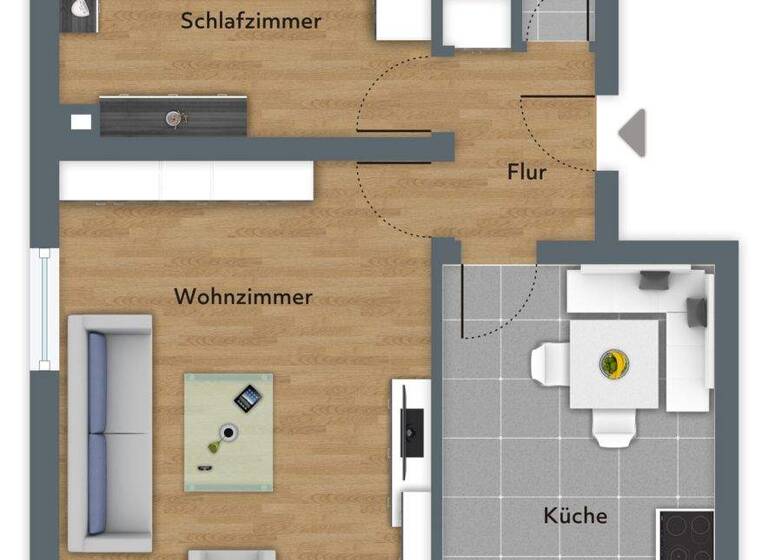 Wohnung zum Kauf 205.000 € 2 Zimmer 58,5 m² frei ab sofort Bierstadt Wiesbaden 65191