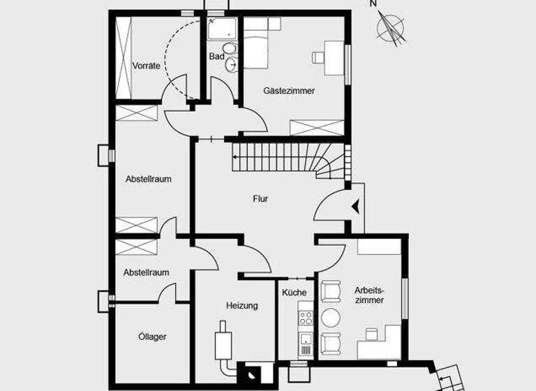 Einfamilienhaus zum Kauf 469.000 € 8 Zimmer 192 m² 665 m² Grundstück Allmersbach Allmersbach im Tal 71573