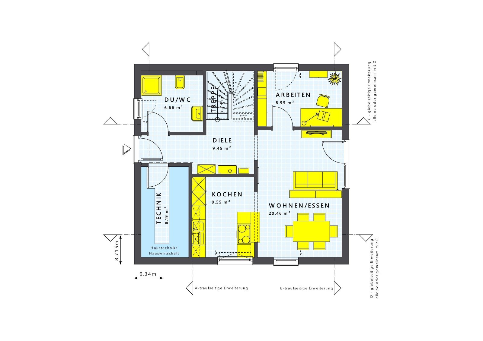 Einfamilienhaus zum Kauf 446.161 € 5 Zimmer 154 m²<br/>Wohnfläche 400 m²<br/>Grundstück (Alt-) Siegen - Kernband Siegen 57078