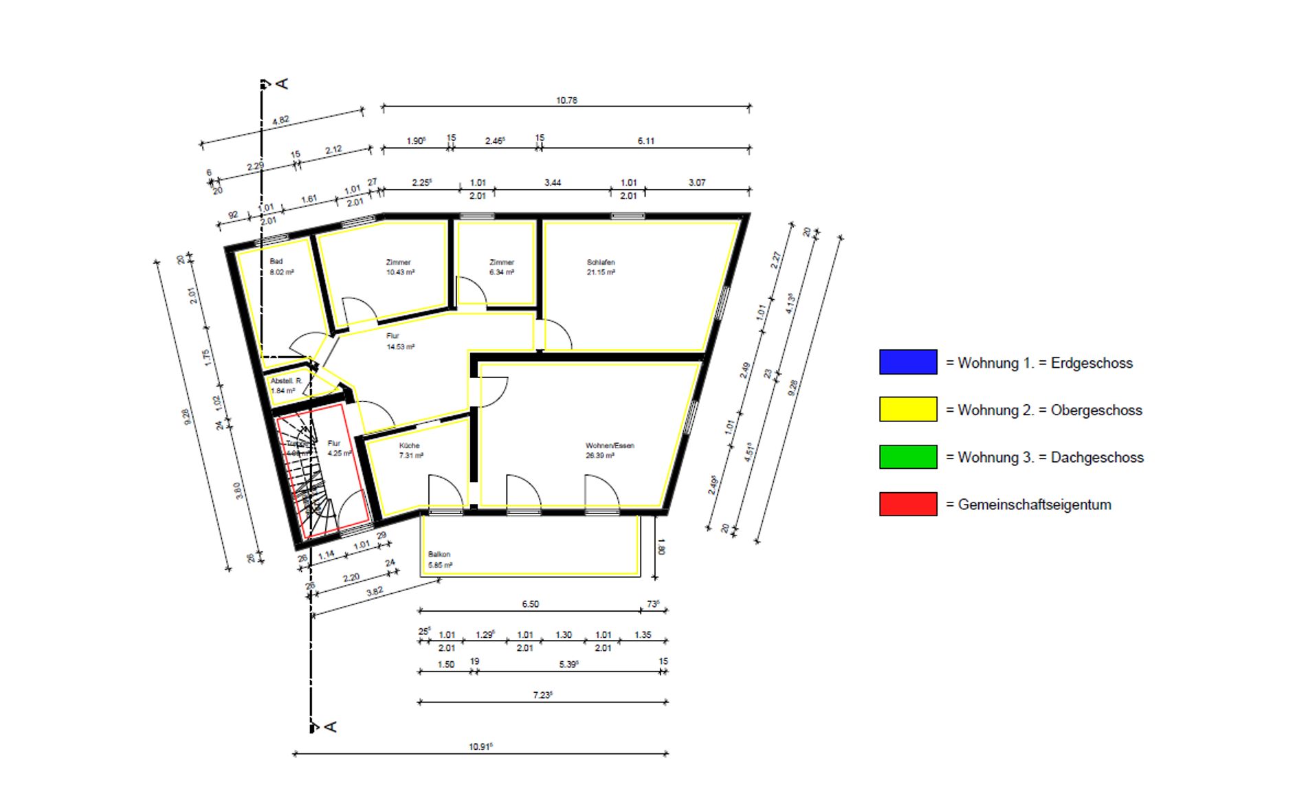 Wohnung zum Kauf 449.000 € 4 Zimmer 110 m²<br/>Wohnfläche 1.<br/>Geschoss Malsch Malsch 76316