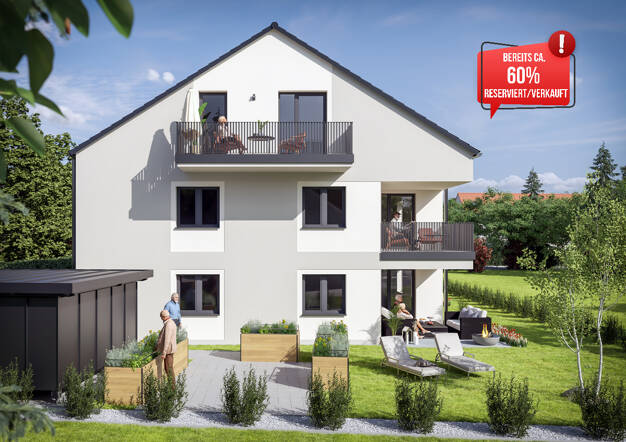 Wohnung zum Kauf 439.896 € 3 Zimmer 72,4 m² EG Prittriching Prittriching 86931