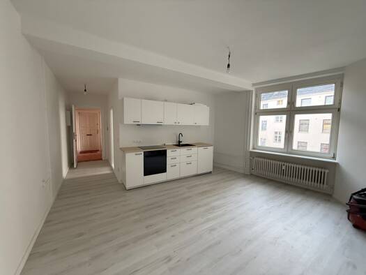 Wohnung zur Miete 1.250 € 2 Zimmer 46 m² Geschoss 3/4 frei ab sofort Beusselstraße 19 Moabit Berlin 10553