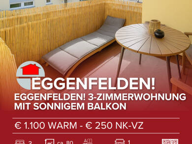 Wohnung zur Miete 800 € 3 Zimmer 80 m² frei ab 01.09.2025 Eggenfelden Eggenfelden 84307