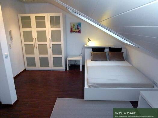 Studio zur Miete Wohnen auf Zeit 850 € 1 Zimmer 18 m² frei ab 02.01.2026 Nordend-West Frankfurt am Main 60322