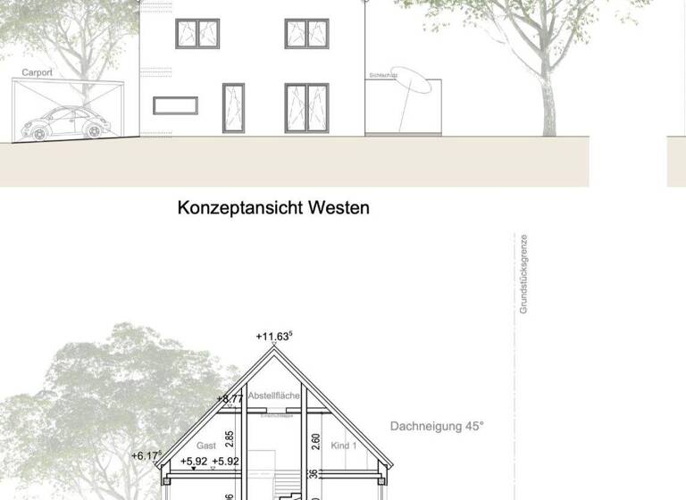 Doppelhaushälfte zum Kauf - Erstbezug provisionsfrei 499.000 € 5 Zimmer 129,4 m² 263,6 m² Grundstück frei ab 01.12.2027 Mariaort Sinzing 93161