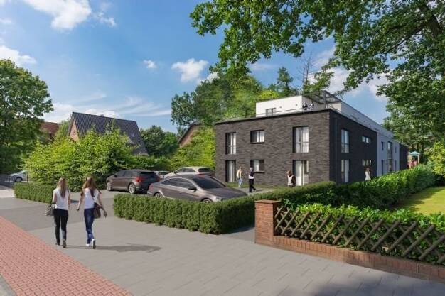 Penthouse zur Miete 1.610 € 3 Zimmer 102,5 m² Dachgeschoss, 2. Geschoss Cuxhavener Straße 304 Neugraben-Fischbek Hamburg 21149