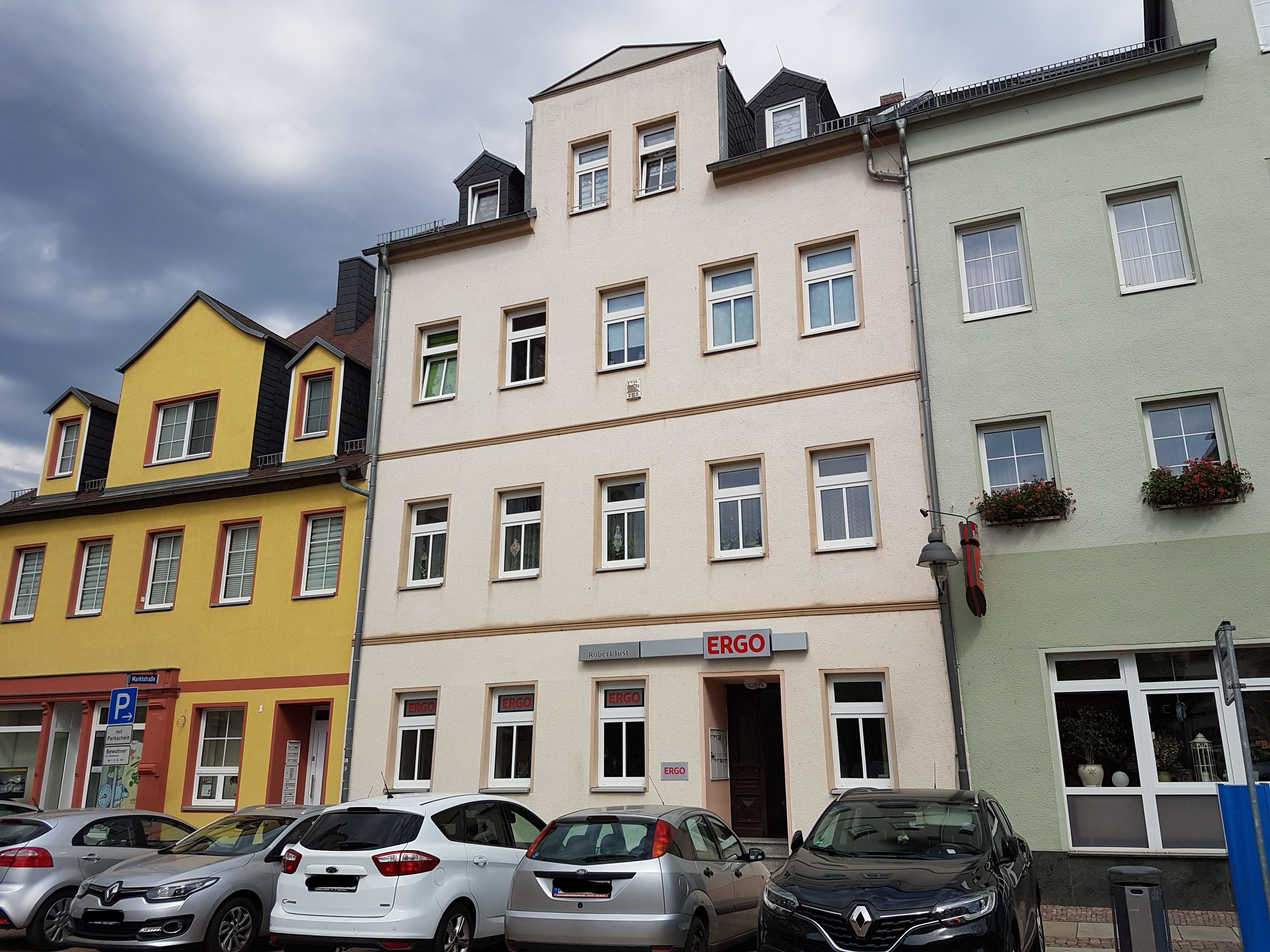 Wohnung zur Miete 464 € 4 Zimmer 80 m²<br/>Wohnfläche 2.<br/>Geschoss ab sofort<br/>Verfügbarkeit Marktstraße 2 Döbeln Döbeln 04720