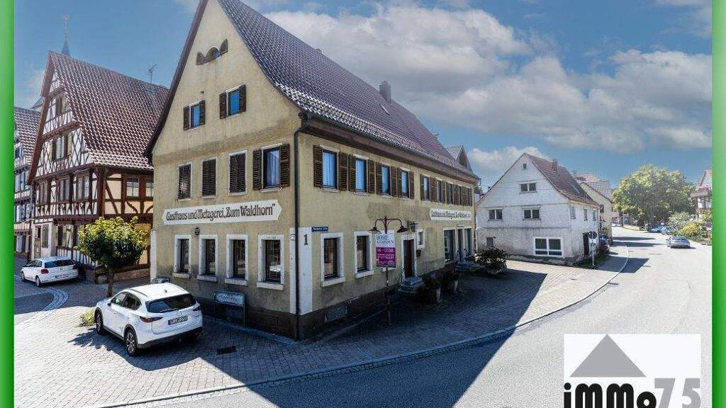 Restaurant zum Kauf 849.000 € 1.100 m² Gastrofläche 1.354 m² Grundstück Wiernsheim 75446