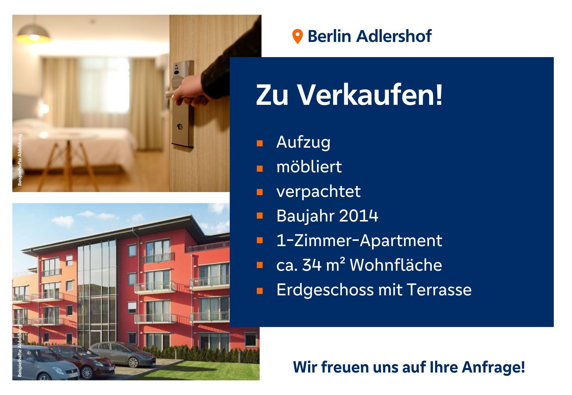 Wohnung zum Kauf 156.000 € 1 Zimmer 34 m²<br/>Wohnfläche Adlershof Berlin 12489