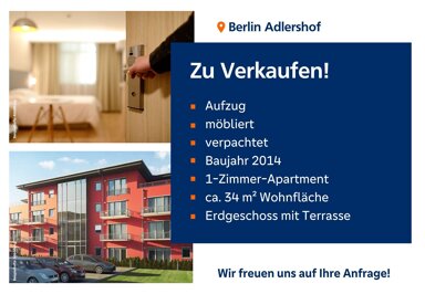 Wohnung zum Kauf 156.000 € 1 Zimmer 34 m² Adlershof Berlin 12489