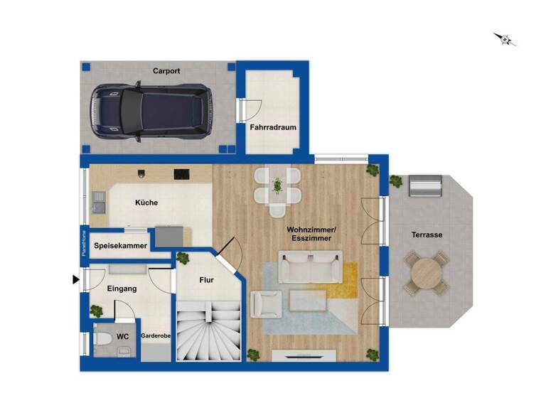 Doppelhaushälfte zum Kauf 630.000 € 5 Zimmer 129 m² 272 m² Grundstück Freudenstadt 72250