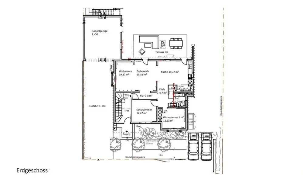 Terrassenwohnung zur Miete 1.350 € 3 Zimmer 101 m²<br/>Wohnfläche EG<br/>Geschoss ab sofort<br/>Verfügbarkeit Am Görgestor 6 Osterath Meerbusch 40670