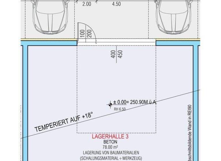 Lagerhalle zum Kauf - Erstbezug 209.000 € 78 m² Lagerfläche Teichstraße Asten 4481