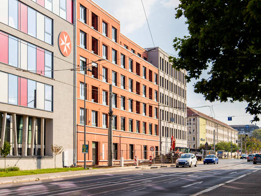 Wohnung zur Miete - Erstbezug 608 € 2 Zimmer 46,8 m² 2. Geschoss Riebeckstraße 35 Reudnitz-Thonberg Leipzig 04317