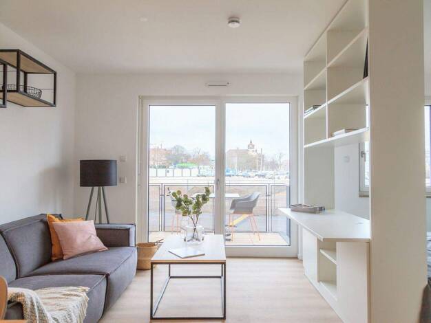 Wohnung zur Miete 694 € 1 Zimmer 36,3 m² 3. Geschoss Scharrerstraße 5 St Peter Nürnberg 90478