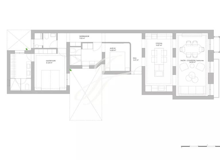 Studio zum Kauf provisionsfrei 1.385.000 € 112 m² 1. Geschoss Madrid 28009