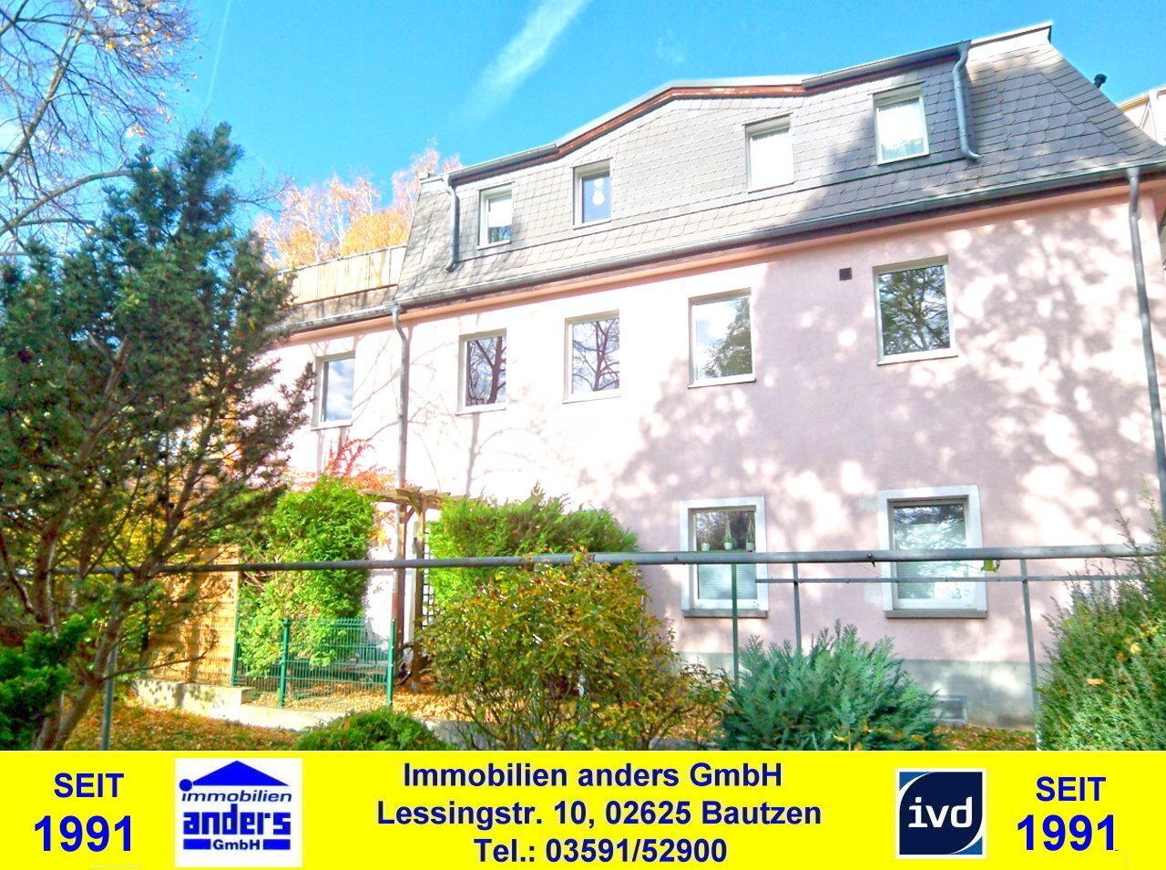 Wohnung zur Miete 375 € 2 Zimmer 65 m²<br/>Wohnfläche 1.<br/>Geschoss ab sofort<br/>Verfügbarkeit Ostvorstadt Bautzen 02625