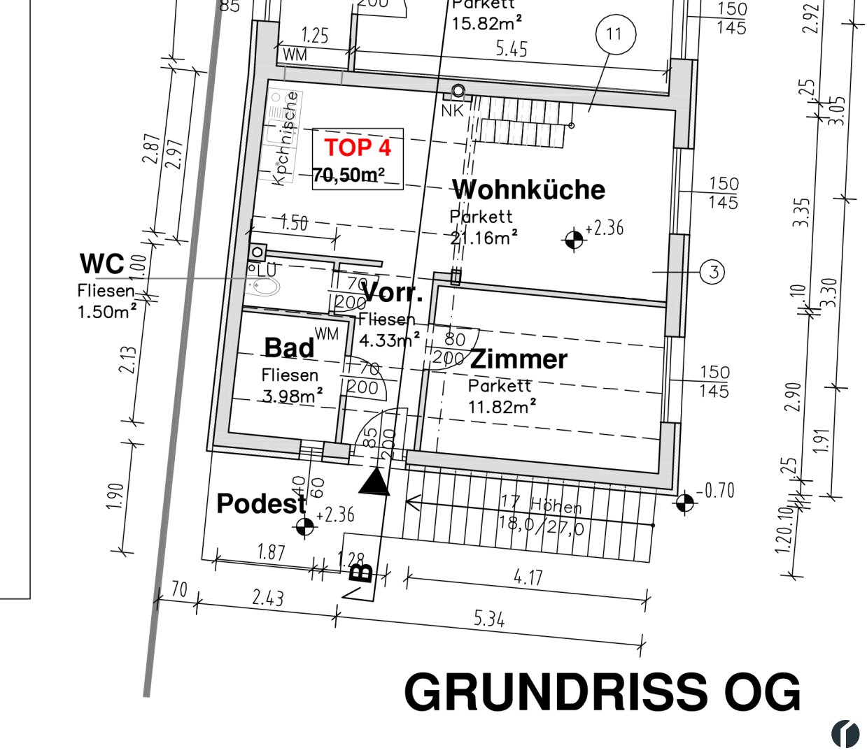 Wohnung zum Kauf 150.000 € 48,6 m²<br/>Wohnfläche Wiener Straße 6 Königstetten 3433