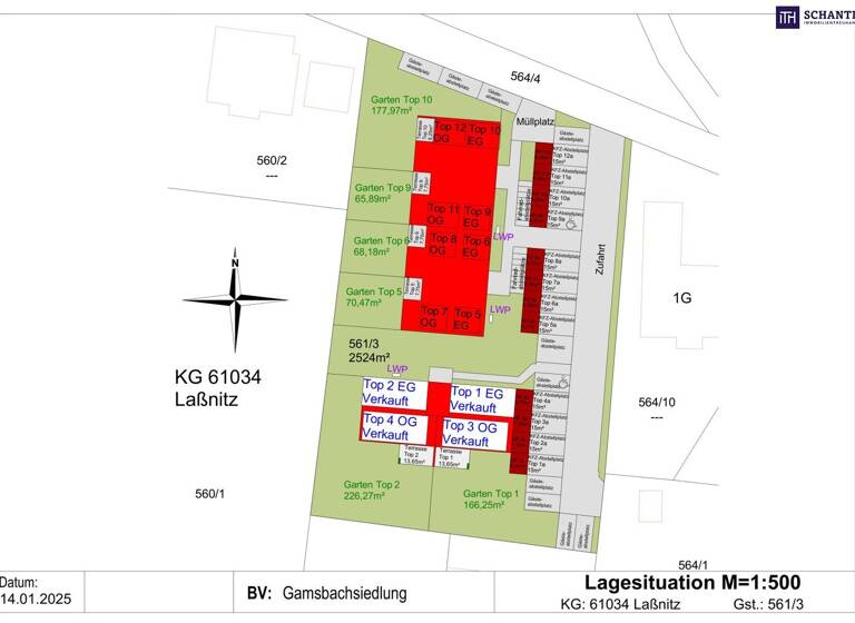 Wohnanlage zum Kauf - Erstbezug als Kapitalanlage geeignet 882.000 € 2 Zimmer 232 m² Frauental an der Laßnitz 8523