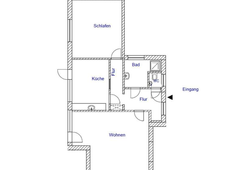 Wohnung zur Miete 790 € 2 Zimmer 78 m² EG frei ab 01.06.2026 Hauptstraße 5 Lengenbostel 27419