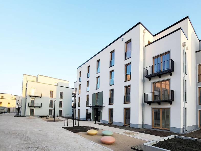 Wohnung zur Miete - Neubau 1.455 € 3 Zimmer 87,4 m² Dietrich-Bonhoeffer-Str. 14a Lämmerspiel Mühlheim 63165
