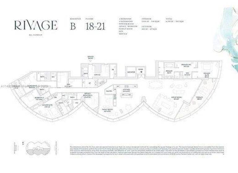 Wohnung zum Kauf 20.757.000 € 539 m² Bal Harbour 33154