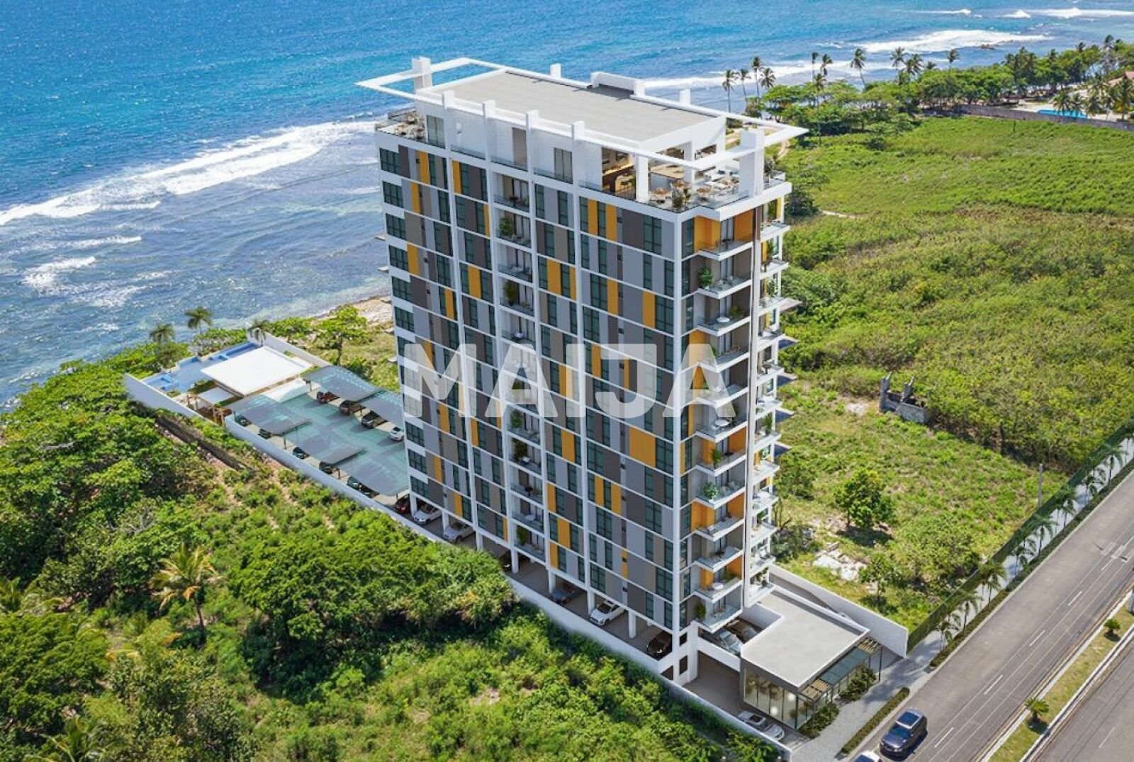 Apartment zum Kauf 133.362,90 € 2 Zimmer 36 m²<br/>Wohnfläche 3.<br/>Geschoss Dazzler by Wyndham, Caribbean Suites Juan Dolio Guayacanes 21000