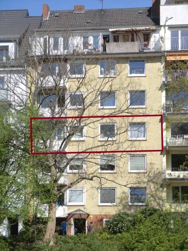 Wohnung zum Kauf provisionsfrei 205.000 € 3 Zimmer 74,6 m² 2. Geschoss Contrescarpe 119 Bahnhofsvorstadt Bremen 28195