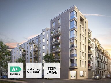 Wohnung zur Miete 1.180 € 3 Zimmer 61,8 m² 5. Geschoss frei ab 01.04.2025 Shakespearestr. 48-50 Zentrum - Süd Leipzig 04107