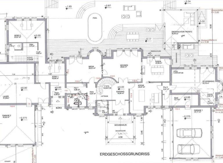 Villa zum Kauf 1.990.000 € 16 Zimmer 478 m² 2.500 m² Grundstück Großmehring 85098