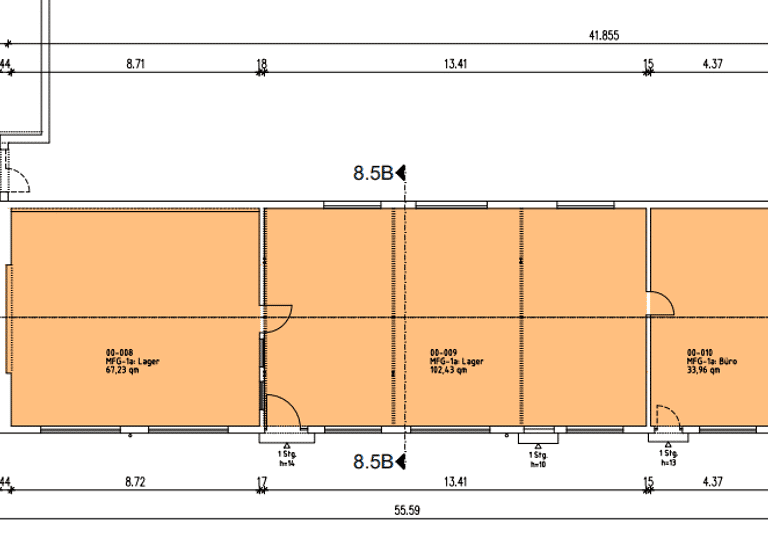 Lagerhalle zur Miete provisionsfrei 6,50 € 203 m² Lagerfläche Stätzlinger Str. 70 Lechhausen Augsburg 86165