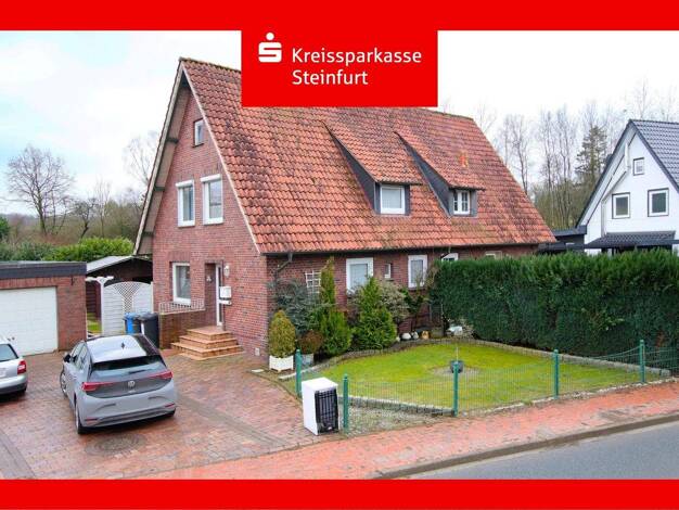 Doppelhaushälfte zum Kauf 94.500 € 6 Zimmer 80 m² 546 m² Grundstück Hambüren Westerkappeln 49492
