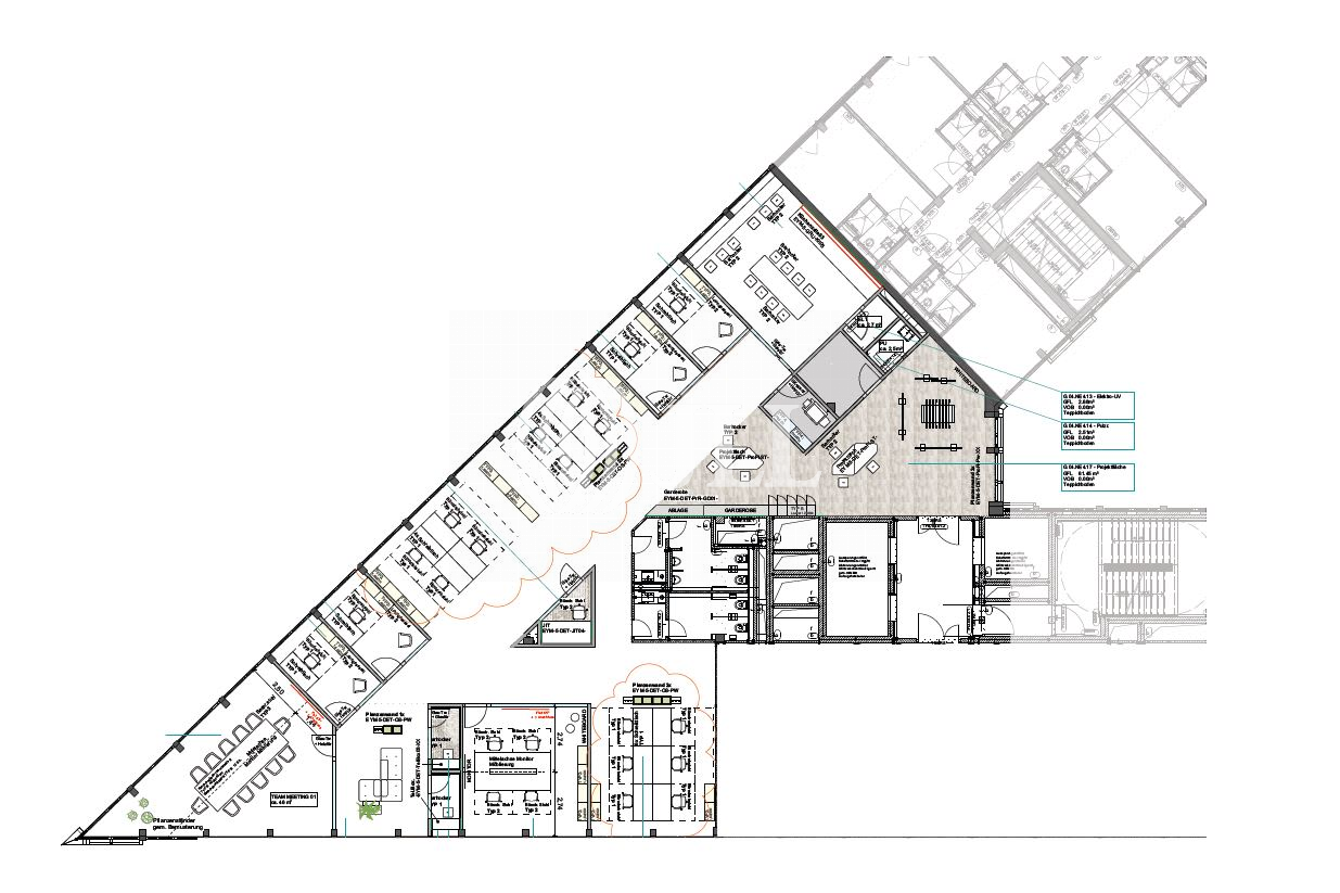 Bürofläche zur Miete provisionsfrei 21,50 € 3.530,7 m²<br/>Bürofläche ab 397 m²<br/>Teilbarkeit Lindenhof Mannheim 68163