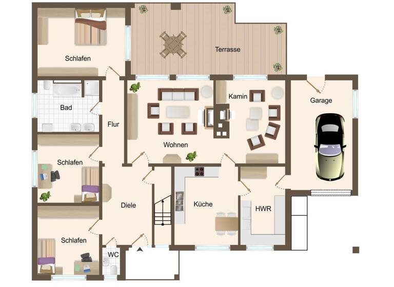 Einfamilienhaus zum Kauf 495.000 € 8 Zimmer 232,5 m² 905 m² Grundstück Lohne 49393