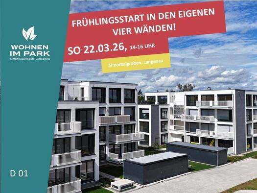 Wohnung zum Kauf - Neubau provisionsfrei 413.900 € 3 Zimmer 79,4 m² EG Am Simontalgraben 23 Langenau 89129