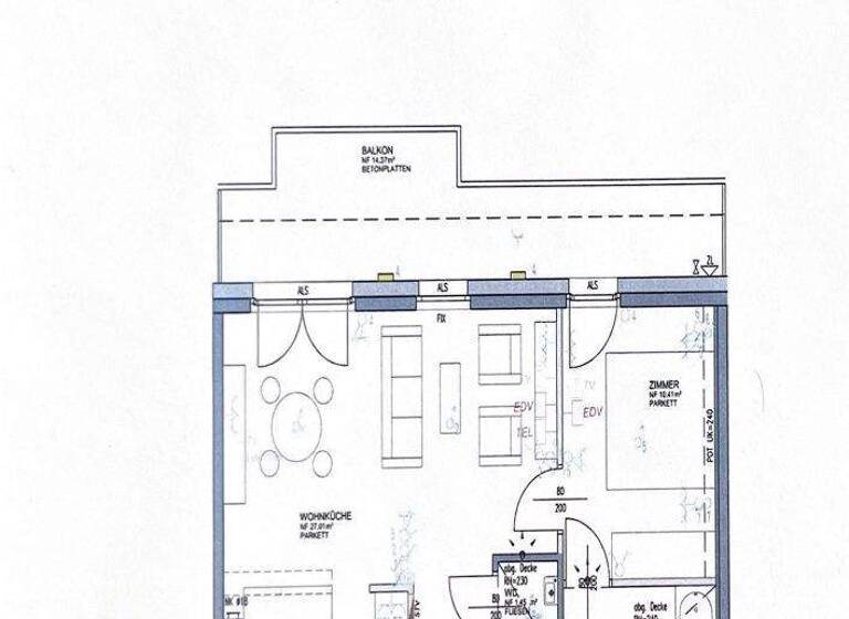 Wohnung zum Kauf 348.000 € 2 Zimmer 48,1 m² Tulln an der Donau 3430