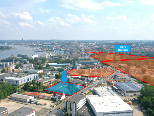 Bürogebäude zum Kauf 1.250.000 € 7.600 m² Bürofläche Carl-Hopp-Straße 7 Kröpeliner Tor-Vorstadt Rostock 18057