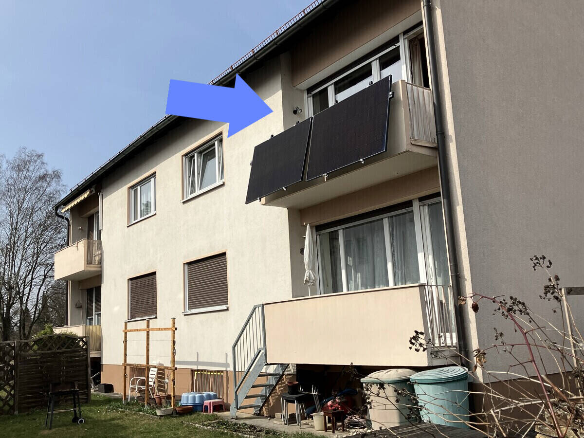 Immobilie in Allersberg - Gemütliche 3-Zimmer-Wohnung mit Balkon und eigenem Gartenanteil - Bild 0
