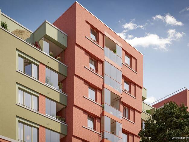 Wohnung zum Kauf - Neubau 339.000 € 1 Zimmer 39 m² 1. Geschoss Mörfelder Landstraße 16 Sachsenhausen Frankfurt am Main 60598