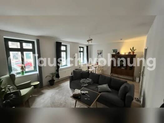 Wohnung zur Miete Tauschwohnung 600 € 3 Zimmer 75 m² EG Neustadt-Neuschönefeld Leipzig 04315