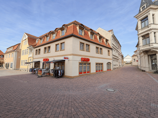 Wohnung zur Miete 580 € 3 Zimmer 86 m² 2 Geschosse frei ab sofort Braunstraße 3 Querfurt Querfurt 06268
