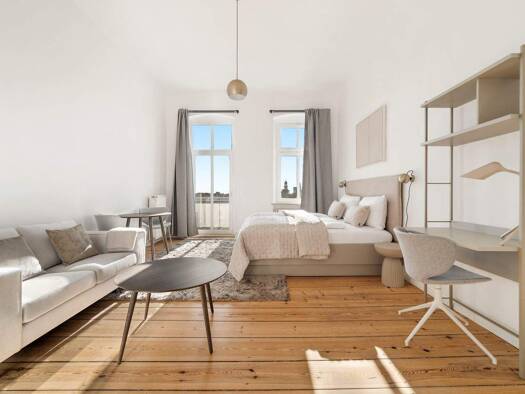 Wohnung zur Miete 795 € 22 m² frei ab sofort Friedrichshain Berlin 10249