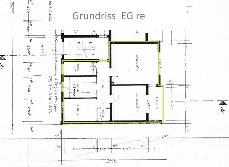 Wohnung zum Kauf 159.000 € 2,5 Zimmer 66,5 m² 1. Geschoss Bad Schwartau 23611